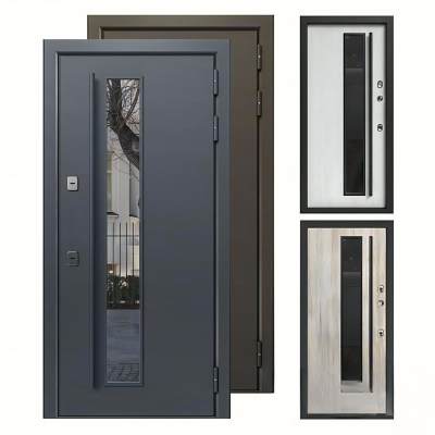 现代单开门 入户门 防盗门